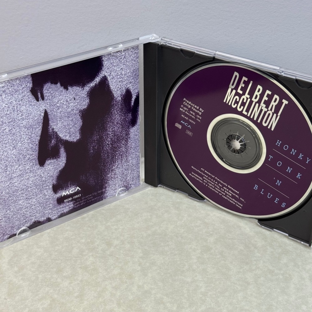 Delbert McClinton: Honky Tonk N Blues (CD 1994 MCA‎ Records) Blues Rock, Country - Picture 3 of 4